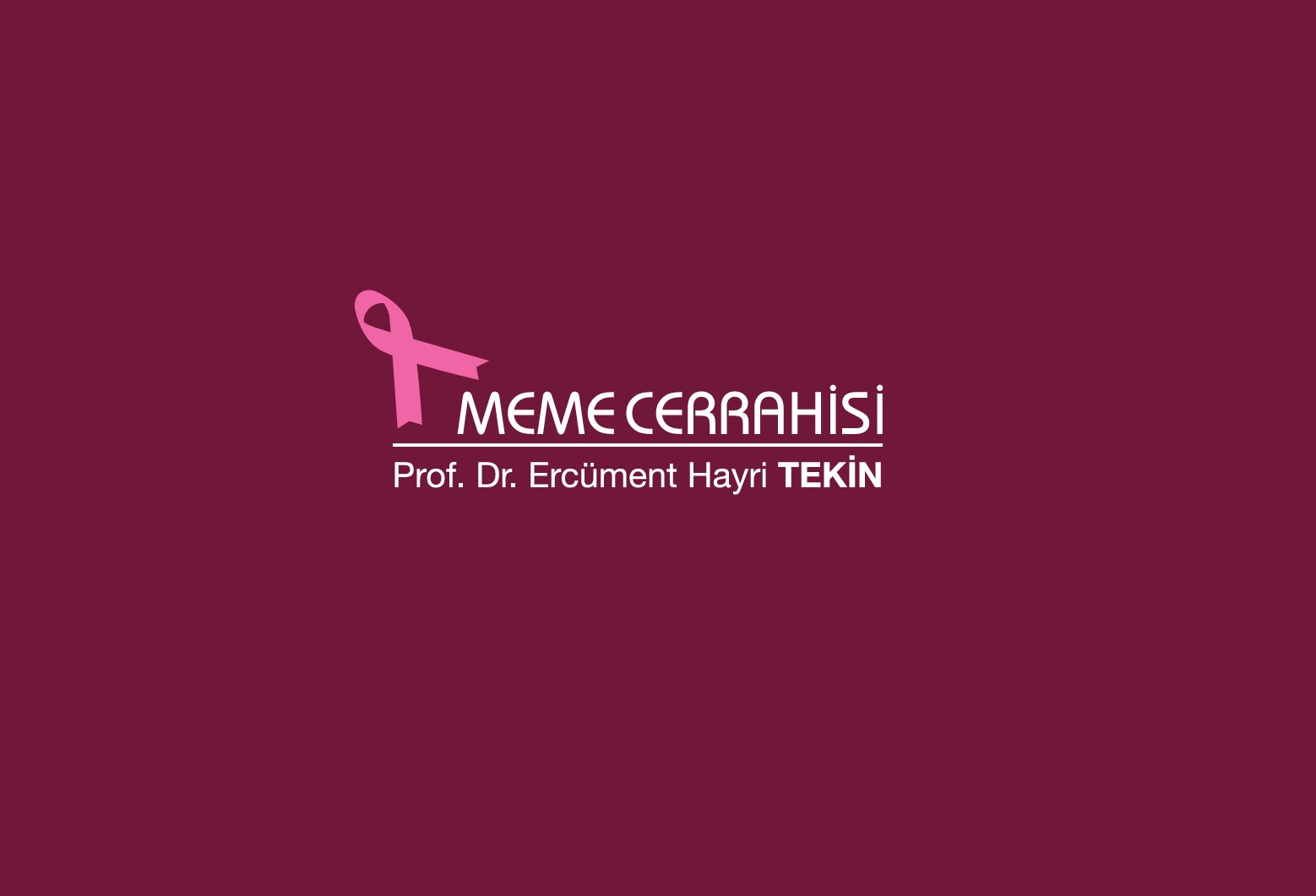 Dr. Ercüment Tekin Logo