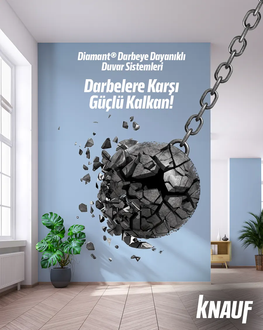 Knauf için hazırlanan sosyal medya görseli